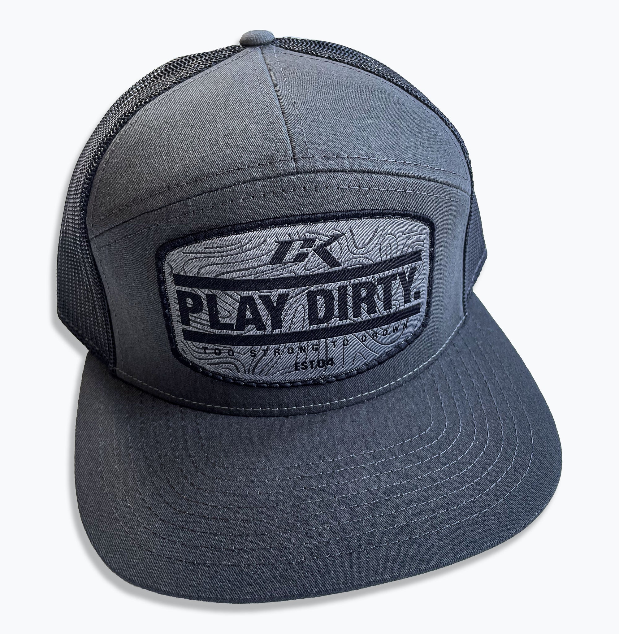 NEW CK FIGHTLIFE 7 PANEL CAP "PLAY DIRTY"