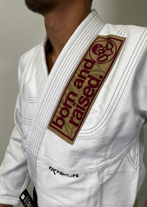 LIMITED EDITION "BORN AND RAISED" COMP GI WHITE
