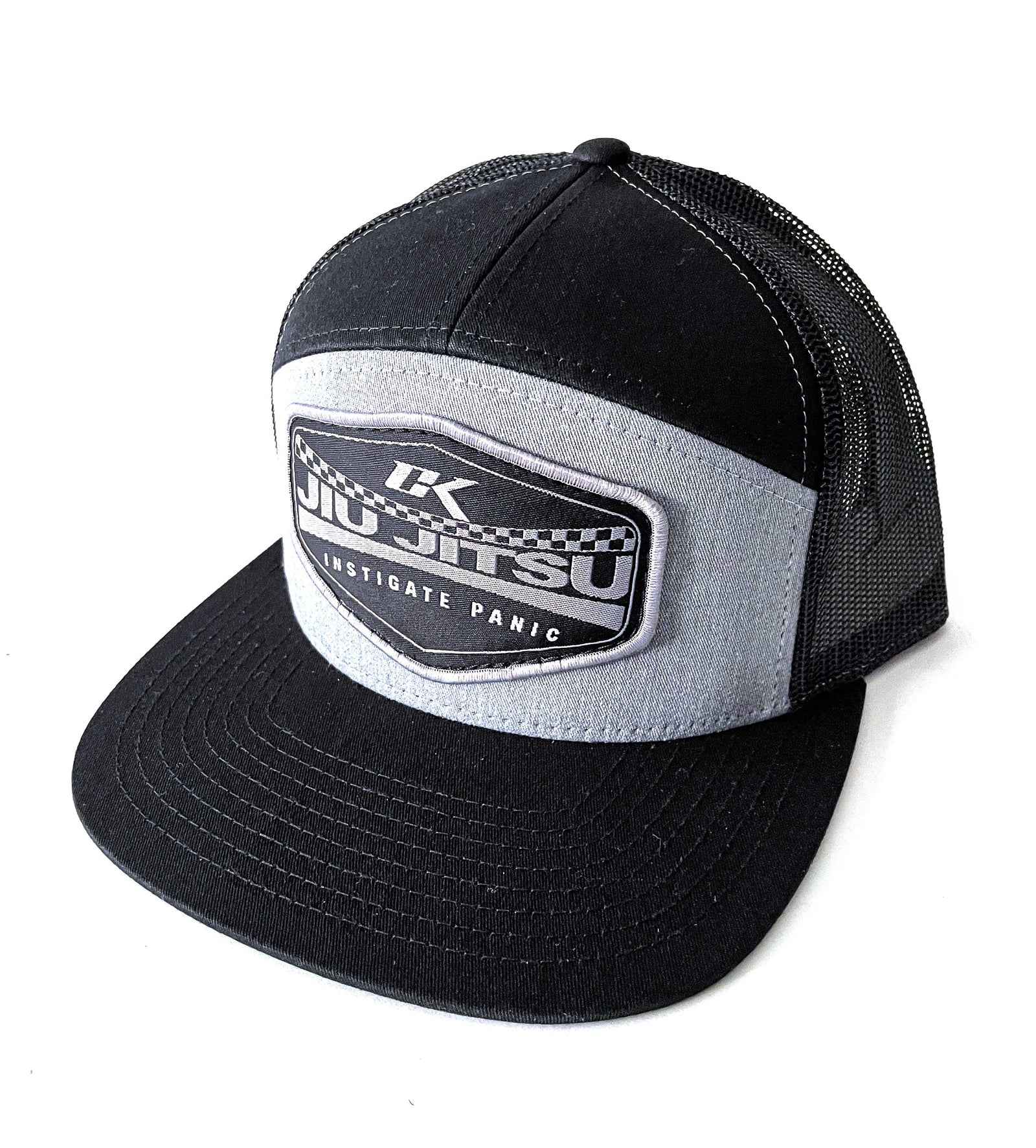 2024 NEW CK FIGHTLIFE  7-PANEL CAP "PANIC" HEATHER / BLACK