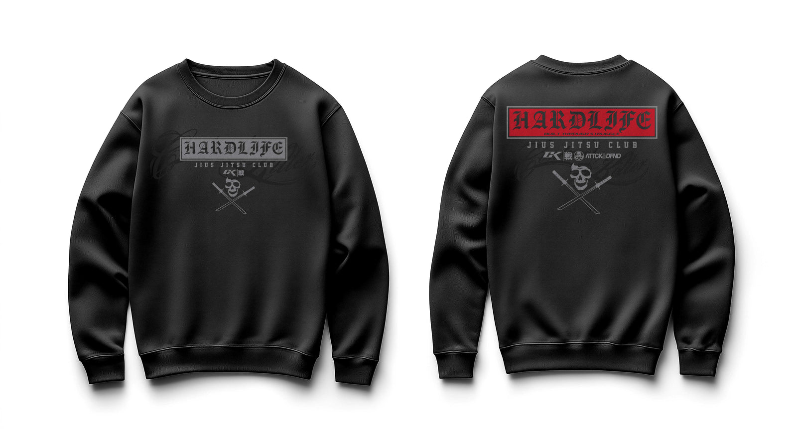 NEW 2025 - 26 FALL CREW NECK "HARDLIFE"