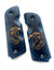 "RAVEN" 45-STYLE Grips BLACK STAIN