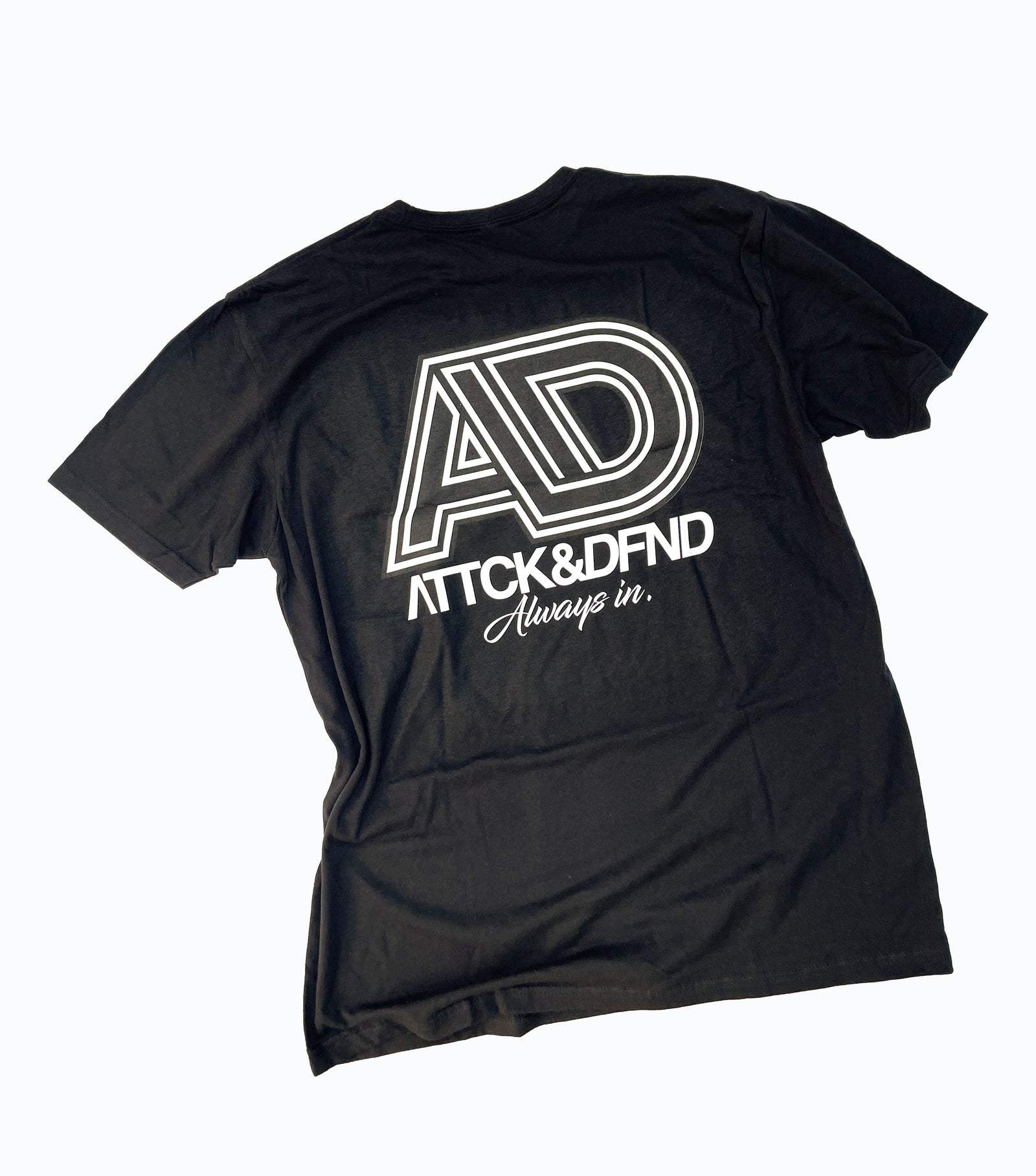 NEW 2023 ATTACK AND DEFEND SHIRT "BW LOGO"