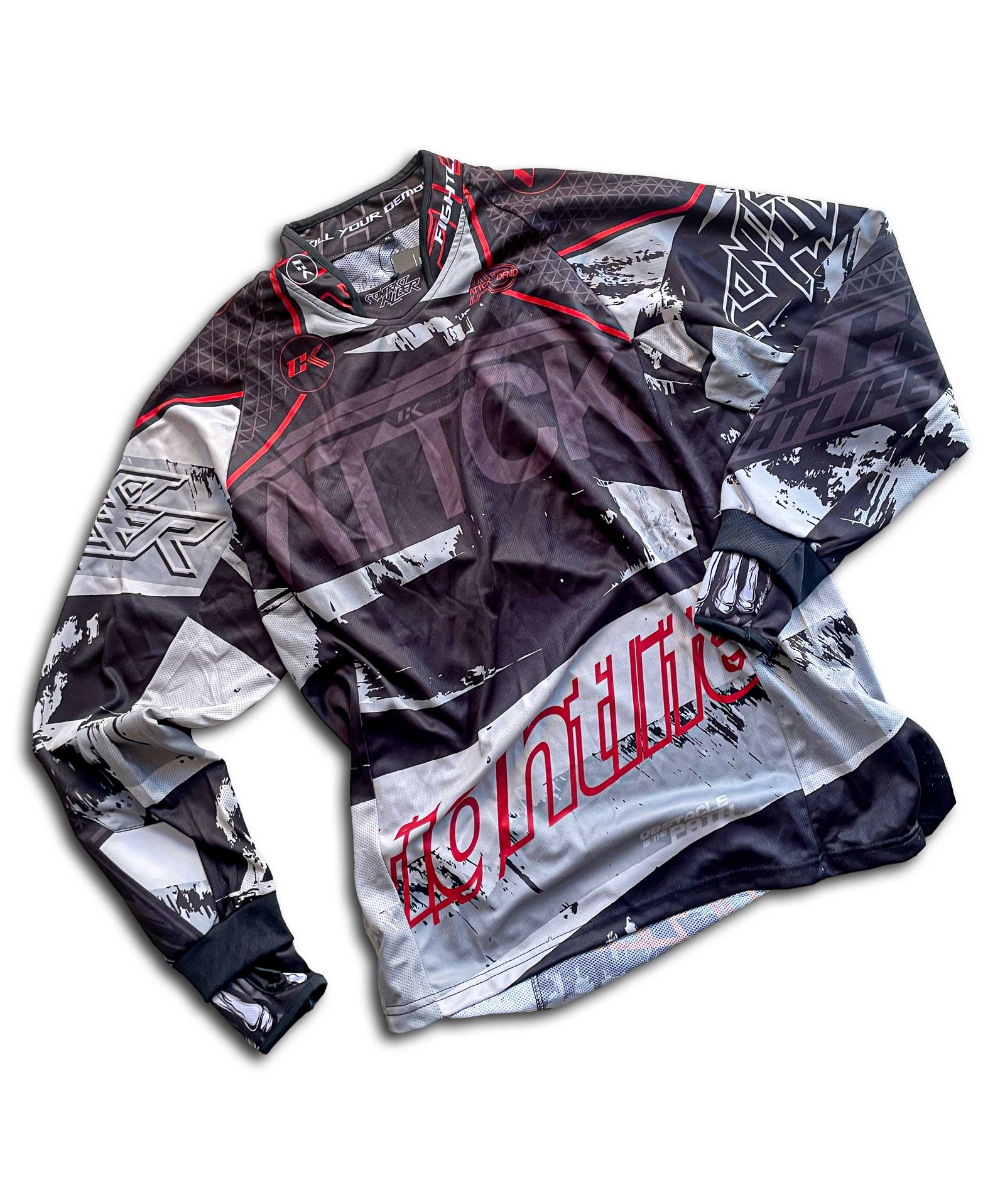 2025 A&D  PAINTBALL JERSEY "Akatokuro"