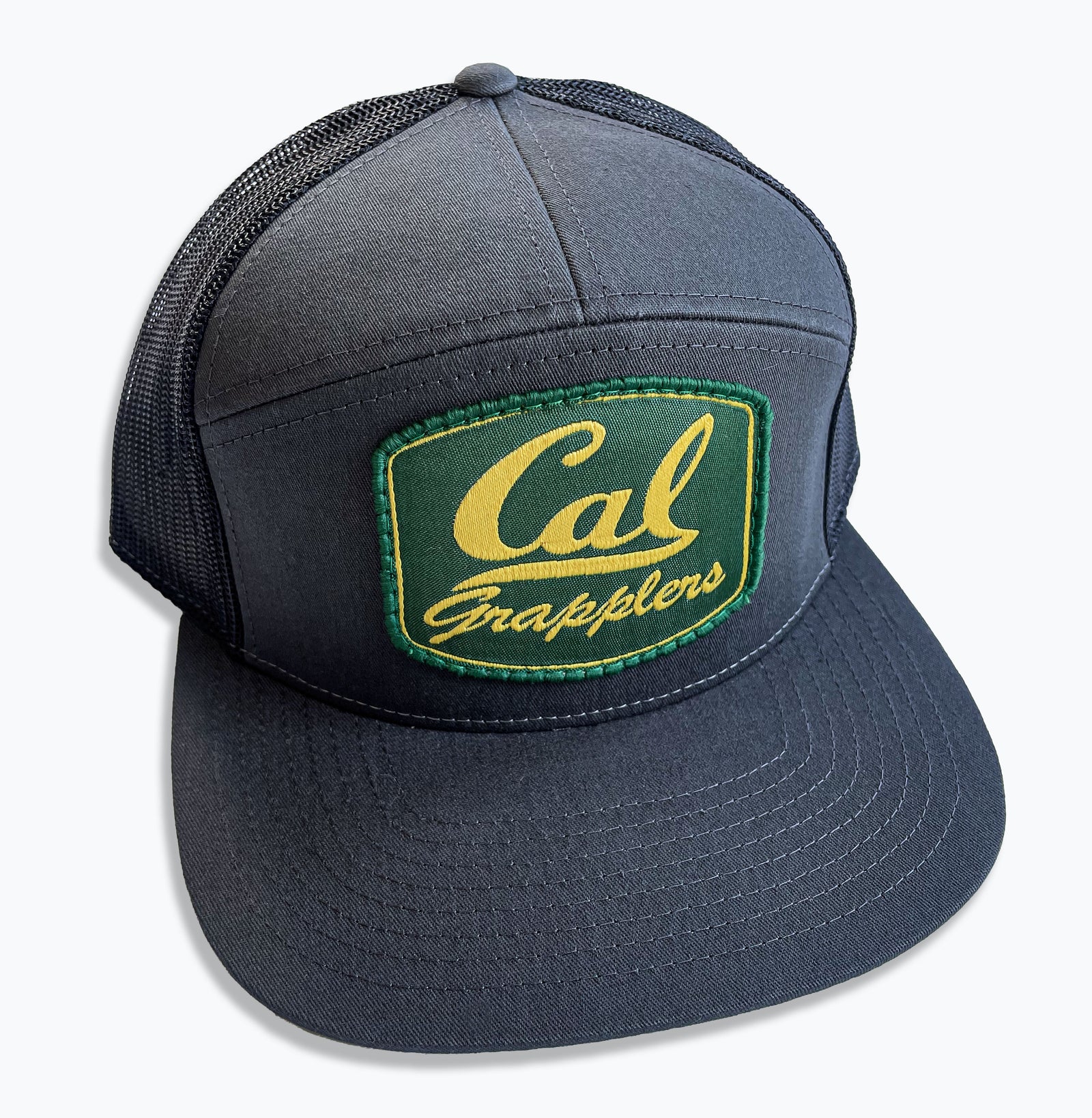 NEW CK FIGHTLIFE 7 PANEL CAP "CAL GRAPPLER" GRAY