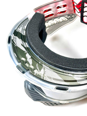 NEW 2025 CK X DV8  LID FOR JT GOGGLE "TIGERSTRIPE