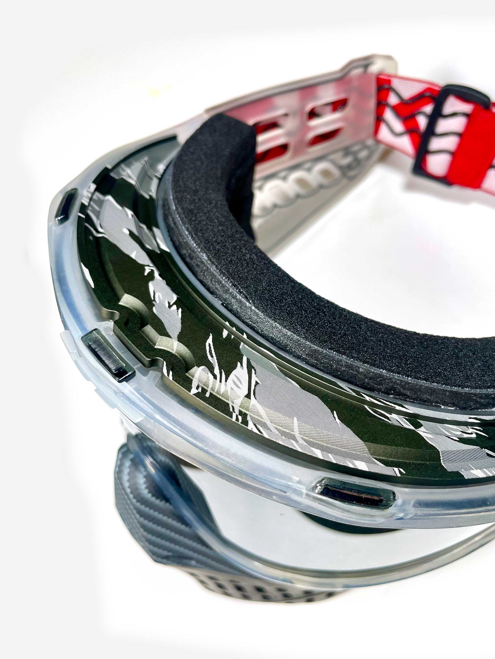 NEW 2025 CK X DV8  LID FOR JT GOGGLE "TIGERSTRIPE