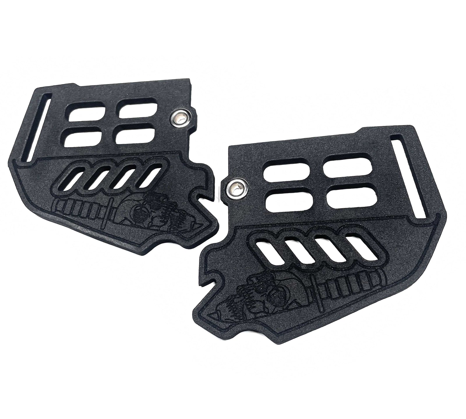 NEW 2025 JT Fit 2.5 RETRO CUT Protective Ear Foam  "SKULL N DAGGERS"