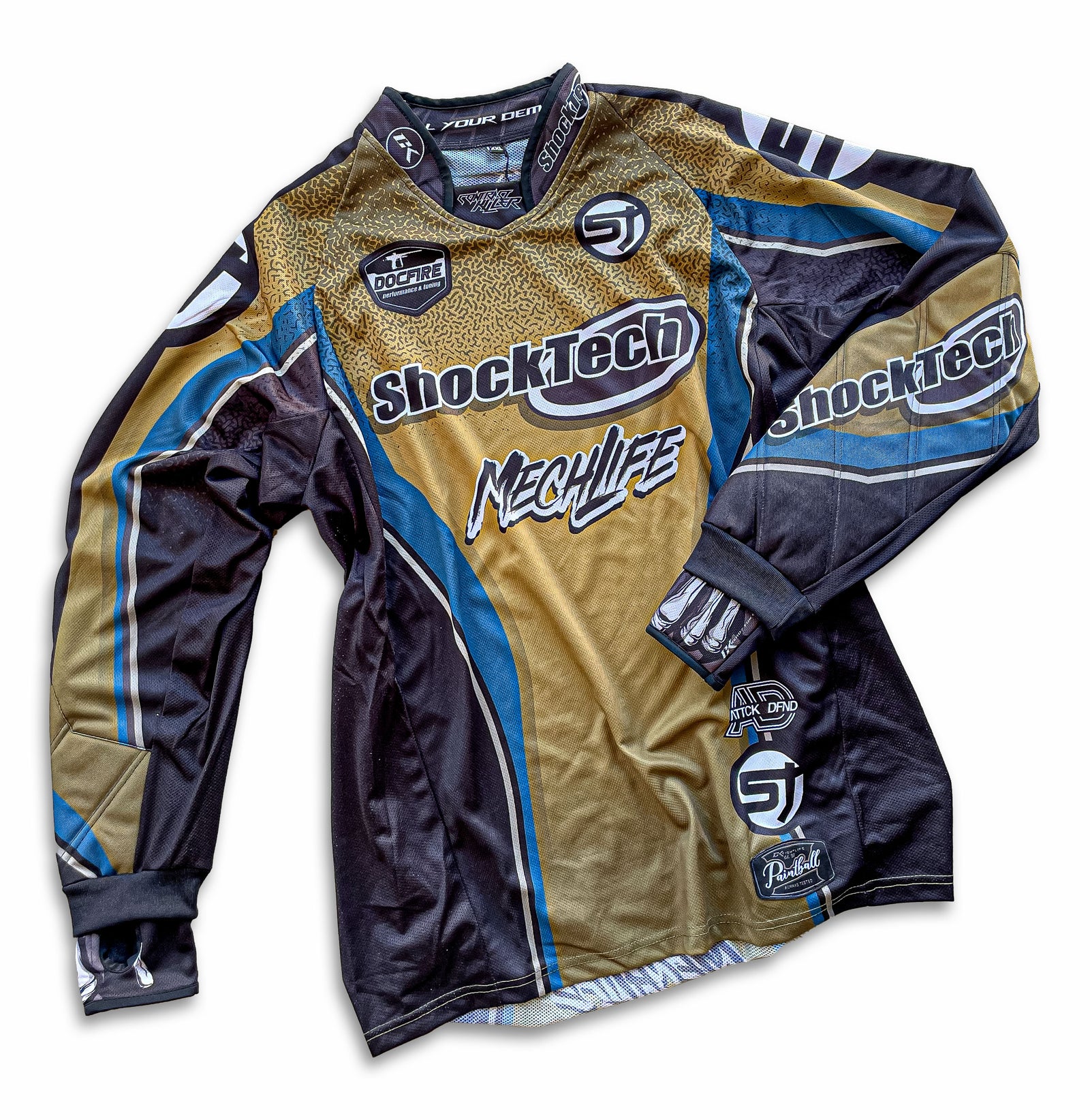 NEW 2025 CK X MECHLIFE COLLABORATION JERSEY BROWN / BLUE