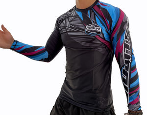 NEW! CK AMETHYST RASHGUARD KIDS Multi colored