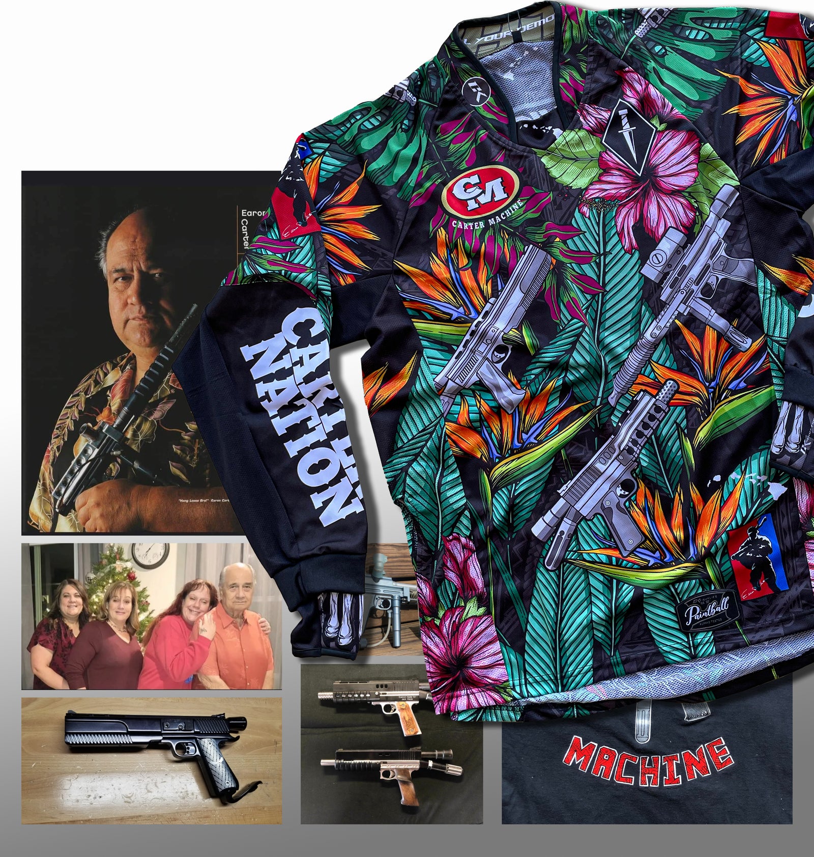 2024 CK / Earon Carter comemorative paintball jersey (LIMITED STOCK)