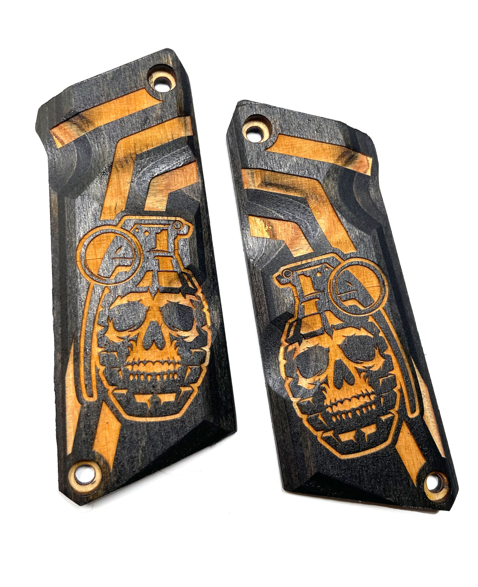 2025 LIMITED EDITION / QUANTITY "GRENADE" GRIP BLACK STAIN (fits BL G6R, Force platform)