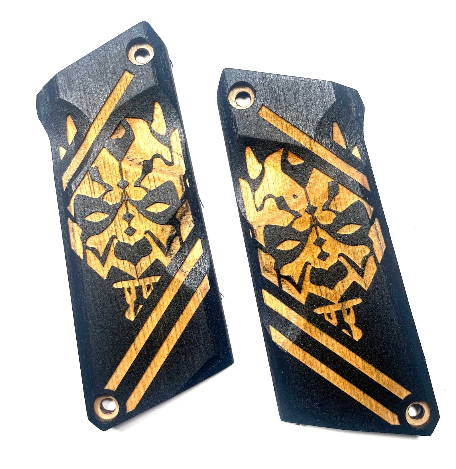 2025 LIMITED EDITION / QUANTITY "MAUMAU" GRIP BLACK STAIN (fits BL G6R, Force platform)