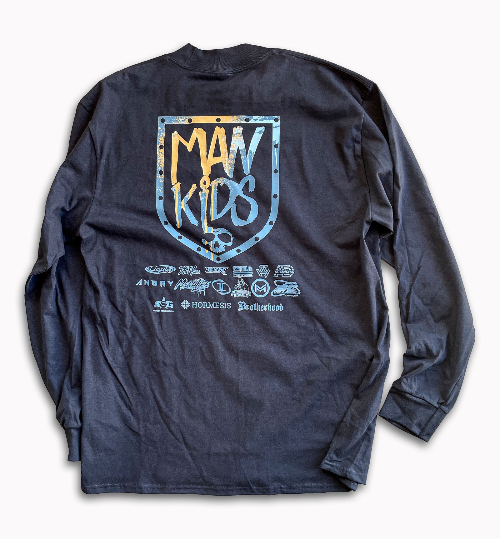 NEW 2024  MOCK TURTLE NECK LONG SLEEVE "MAN KIDS" PETINA