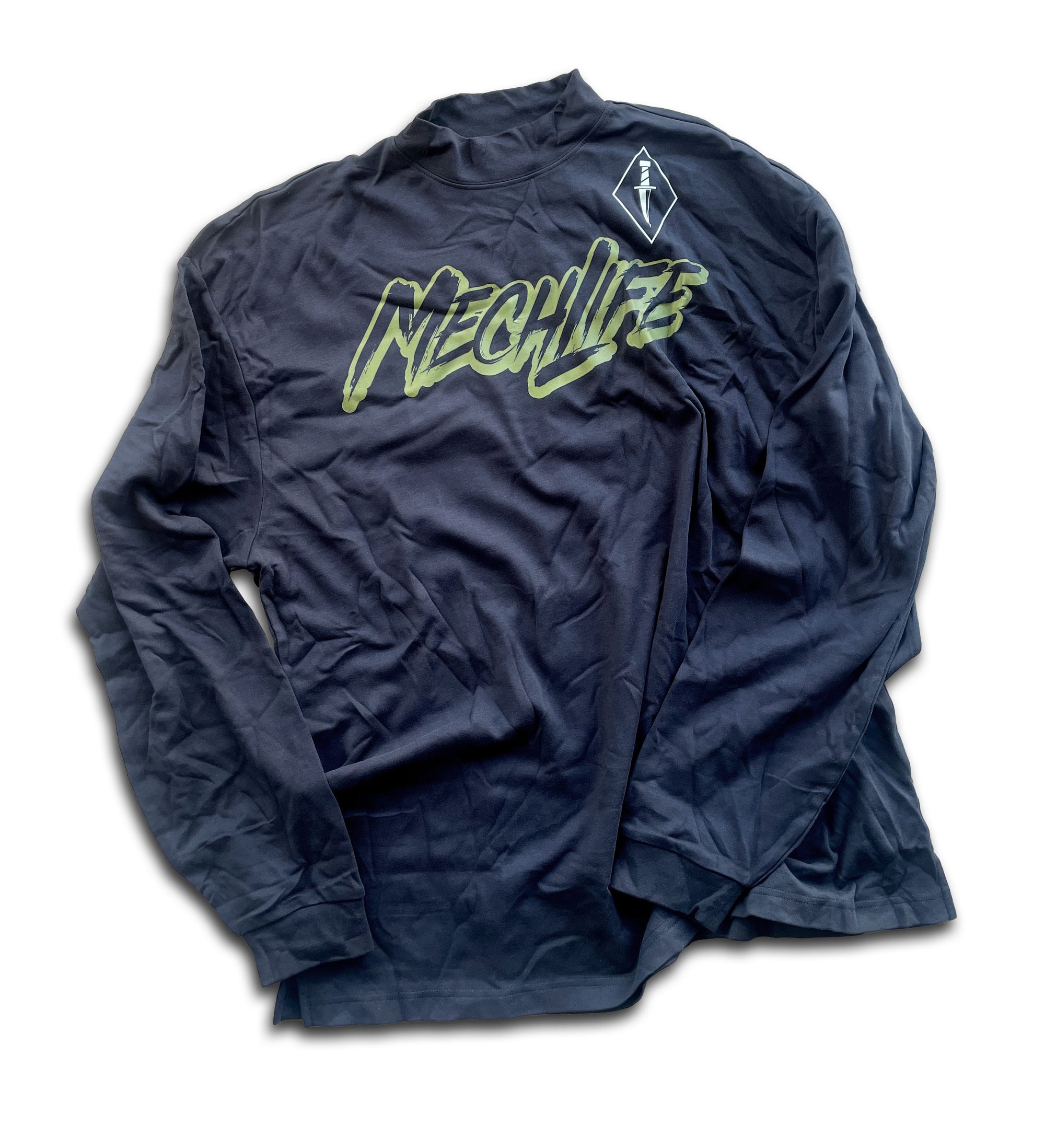 NEW 2025  MOCK TURTLE NECK LONG SLEEVE "MECHLIFE"