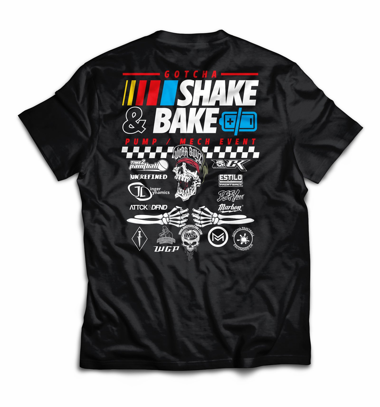 NEW 2025 SHAKE AND BAKE EVENT SHIRT!! LIMITED!