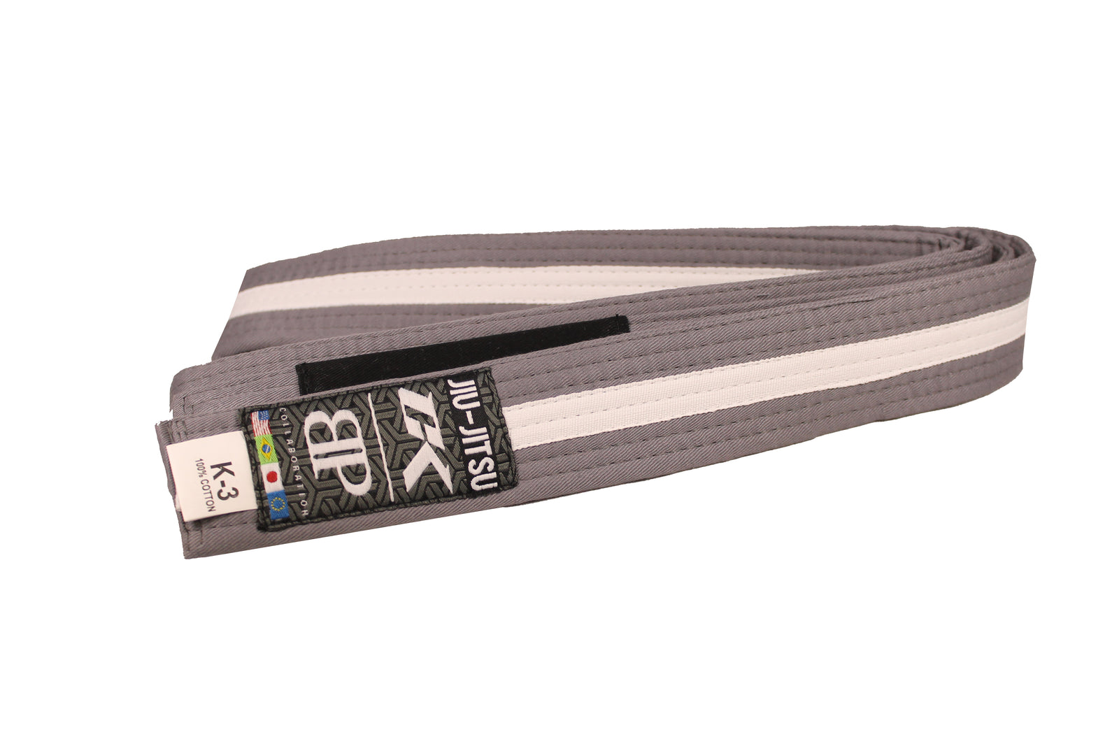 Contract Killer Jiu-Jitsu Gray/white Kids Belt