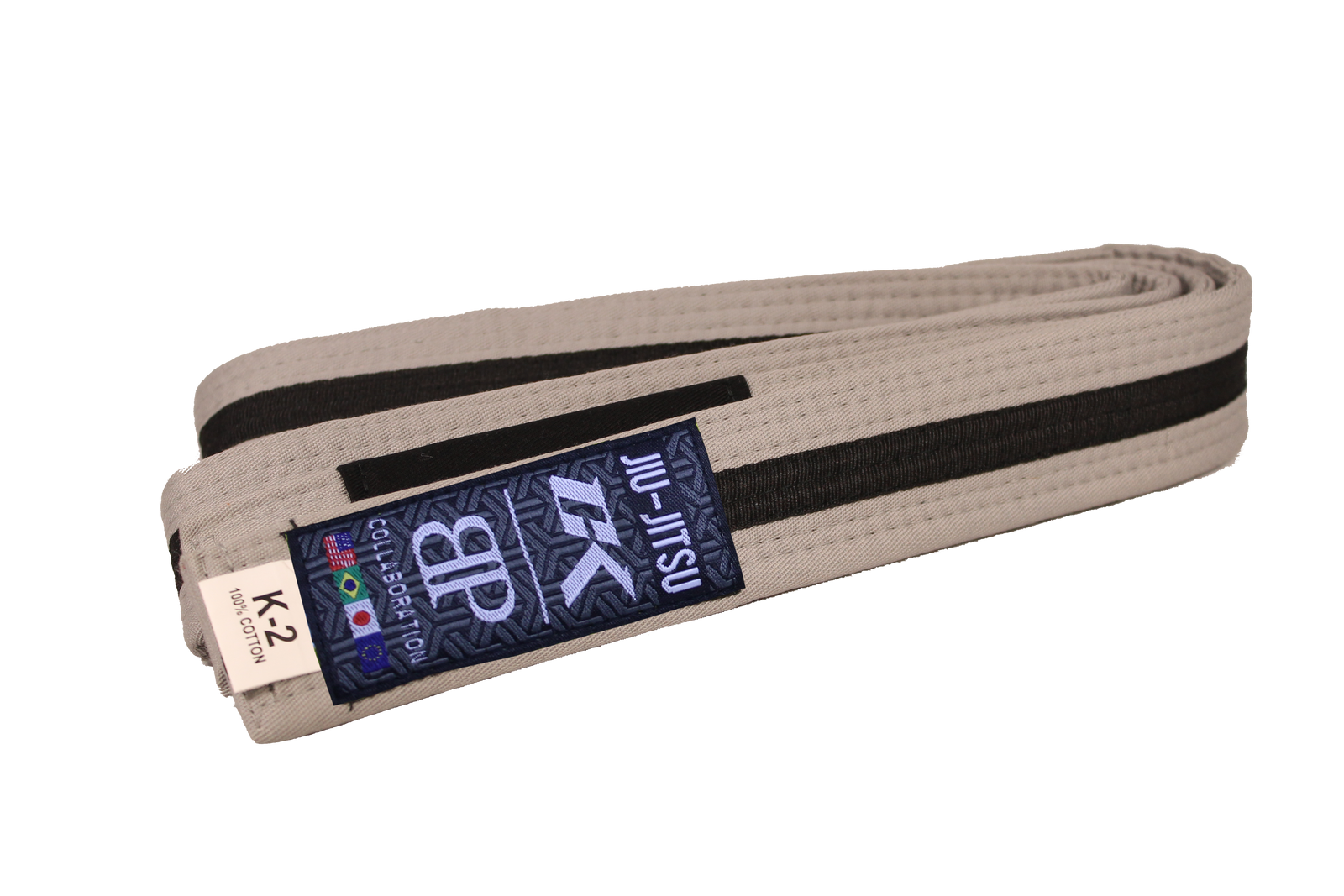 Contract Killer Jiu-Jitsu Gray/Black Kids Belt