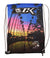 CK Los Angeles Times Drawstring Bag