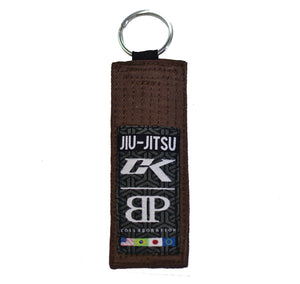 CK BJJ Belt Keychain COLLAB