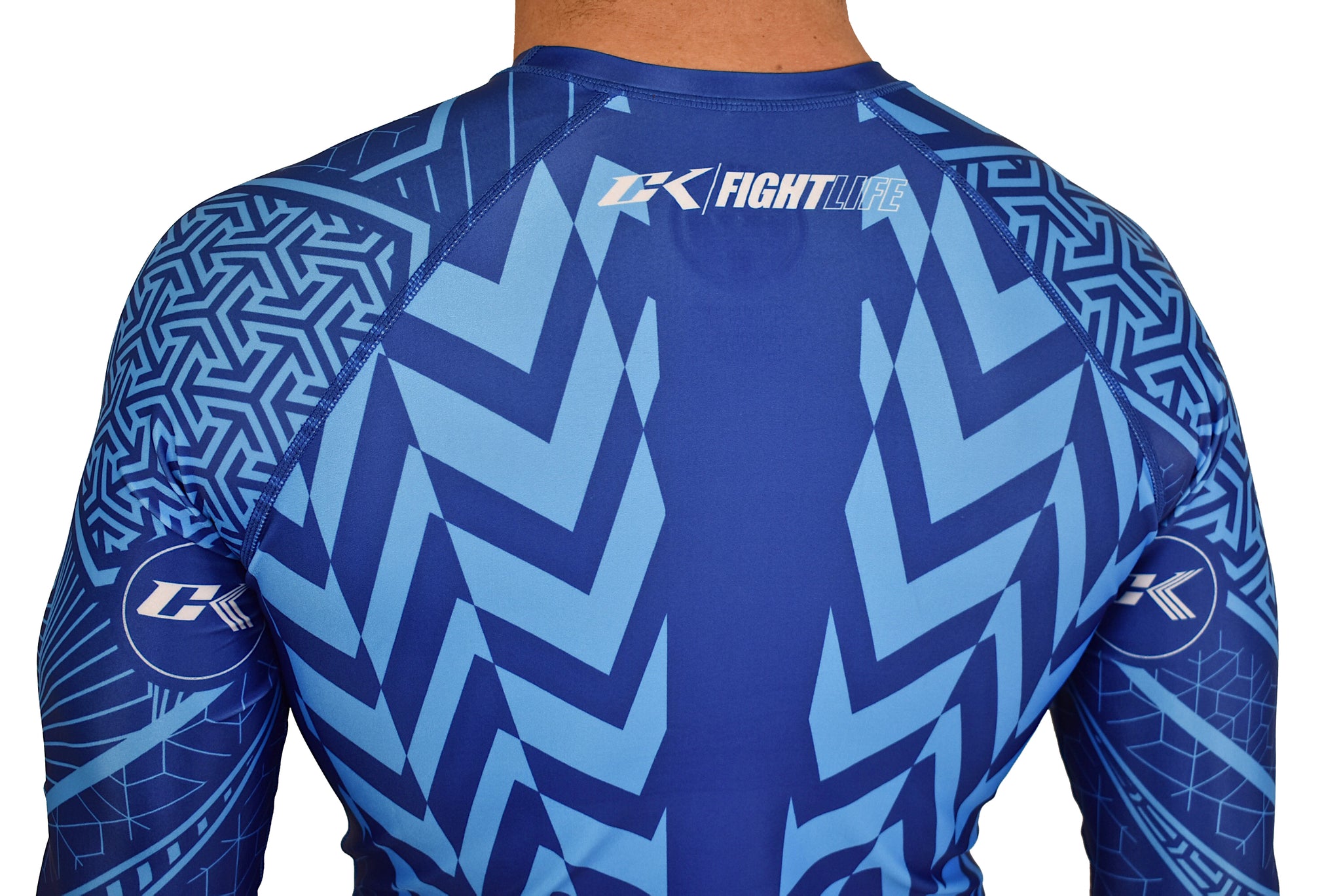 CK Kids Vertigo Rash Guard - Blue - CK Fight Life