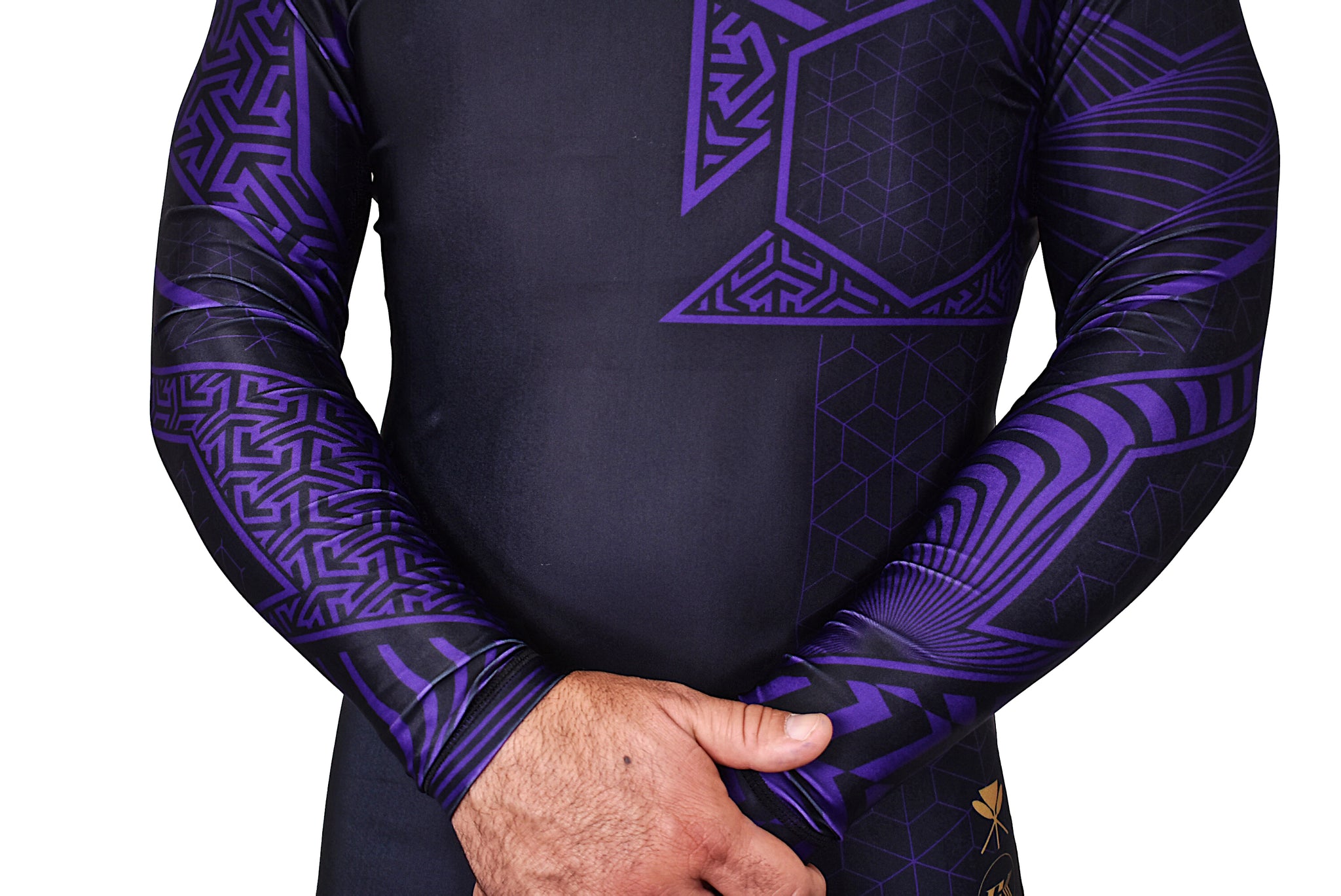 CK Kids Vertigo Rash Guard - Purple - CK Fight Life