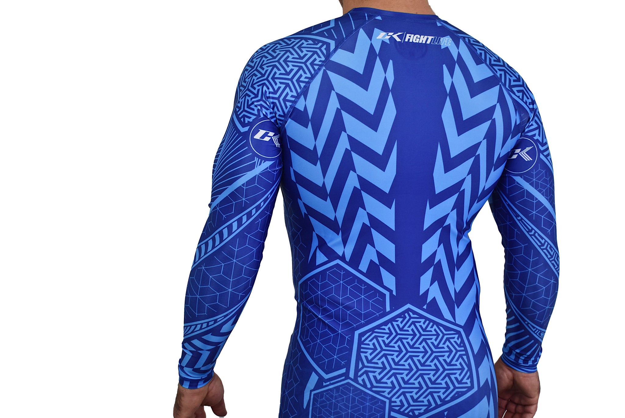 CK Kids Vertigo Rash Guard - Blue - CK Fight Life
