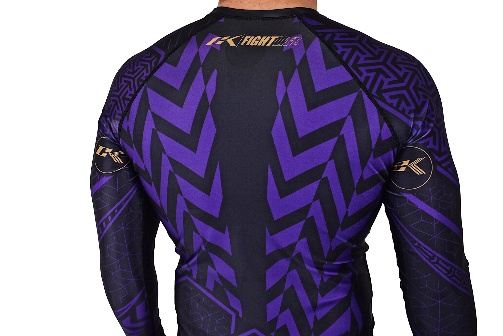 CK Kids Vertigo Rash Guard - Purple - CK Fight Life