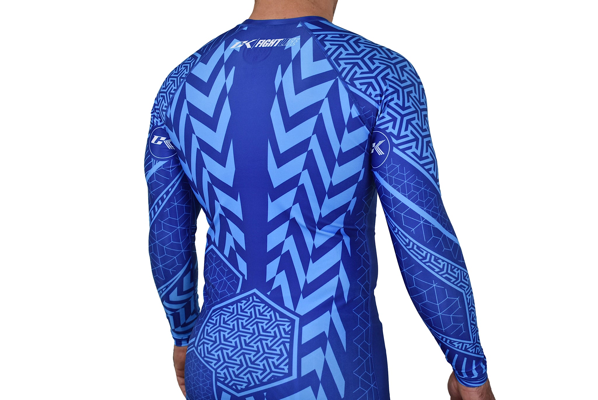 CK Kids Vertigo Rash Guard - Blue - CK Fight Life