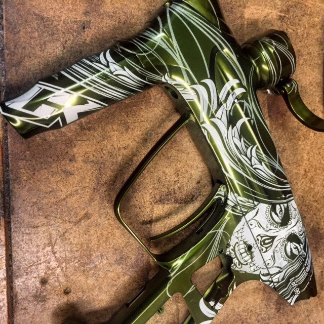 Muerte Paintball Marker Design