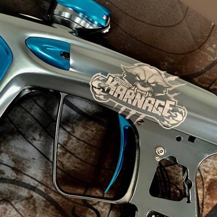 TEAM LOGO Paintball Marker Design